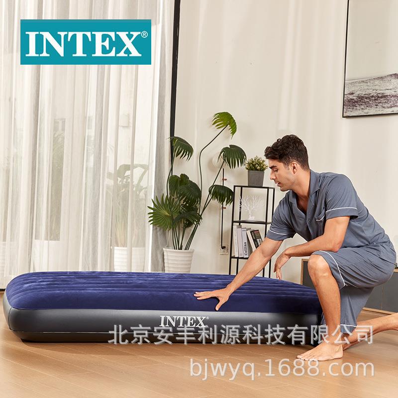 inex6458t充床气垫双人气垫647587床户外加厚气垫充气床折叠床现