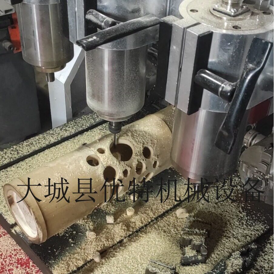 全自动数控家用竹筒雕刻打孔机