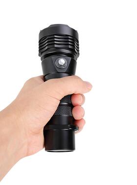 热外销XML2迷强光专业潜水手电D筒SMR-121户LE三档带电量你指示电