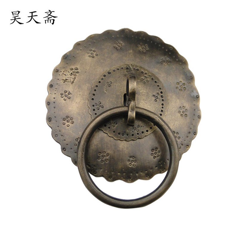 昊天斋中式仿古铜大门环拉手