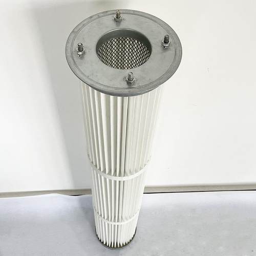 四杆吊装除尘滤芯厂家PVC酯粉芯XNE尘滤滤筒聚纤维滤清器空气滤过
