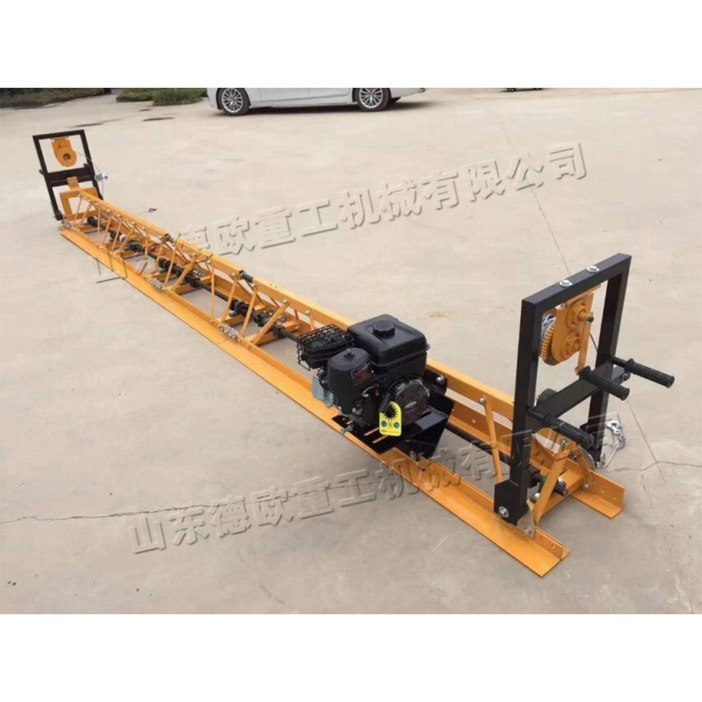 建筑混土框架整平机施工路面滚水BLD平地机泥筒凝地坪压实震动梁