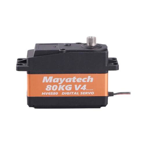 Mayatech HV6580 V4 80KG大扭矩防溅水金属齿舵机数字高压1/8车模