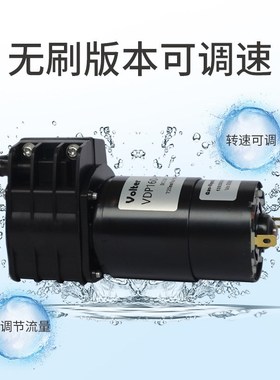 微型水泵VDP160SP静音长寿命24V采样设备耐腐蚀无刷直流蠕动泵