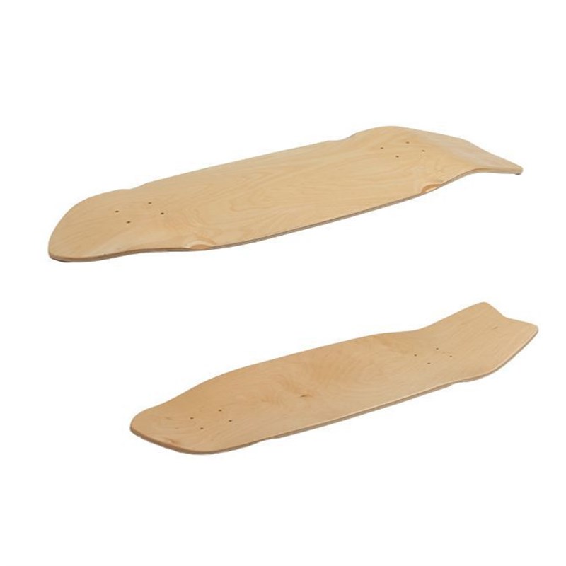 双翘32inch陆地冲浪板深凹脚窝东北硬岩枫木抗压尾翘专业滑板板面