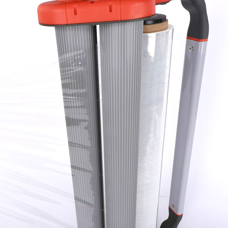 缠绕膜拉膜器手持式打包拉伸缠绕膜机手动裹包机半自动缠绕机厂家