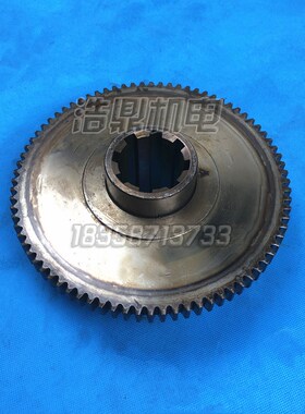 沈阳数控车床配件 CAK6163/6180 双联齿轮 磨齿Z52/80