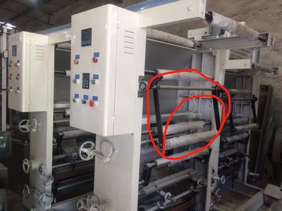 凹版印刷机微调摆臂整套   微调摆臂  凹版印刷机浮动辊