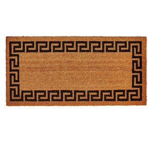 回字纹花边中式门垫明清古典地垫入F户门椰丝大门口进门蹭脚除尘