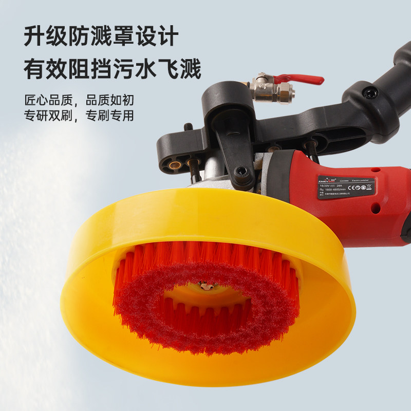 锂电洗地机电动刷地机小型商用专业洗地毯清洗机R地面打磨机抛光