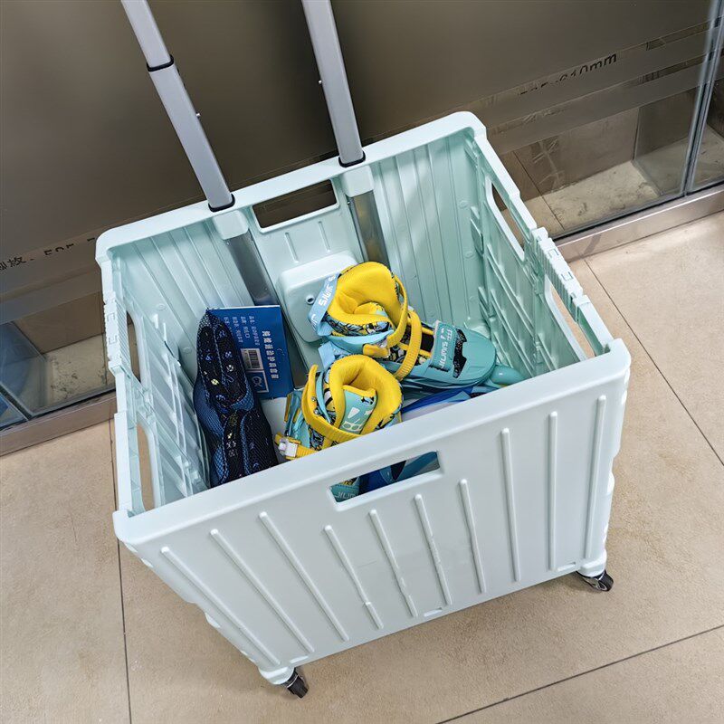 轮滑鞋收纳箱溜冰鞋拉杆箱儿童滑冰D鞋折叠收纳包轮滑箱可坐的箱