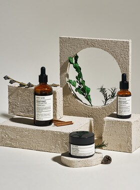 白色不规则几何体拍照道具陈列摆C件高级感小众静物摄影装饰背景