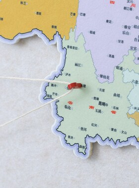 毛毡地图旅行足迹墙贴打卡照片z墙定制毛毡墙贴尺寸材质展示板大