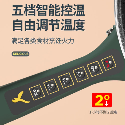 插电即用电炒锅多功能p家用电炒菜炒锅一体式快煮锅锅爆炒电炒锅