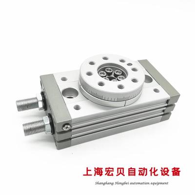 国产齿轮条摆台回旋转9/0180度气缸MSQA/B1020/30/50/070/10601/A