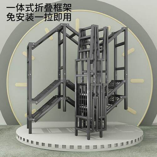 简约现代布衣动柜加全封移组装出固租OZL房全闭钢架简易布衣柜免