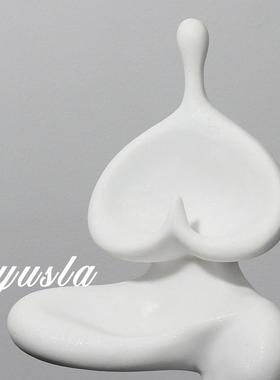 简约现代创意玄关柜视SPS柜人物摆电件客样板间酒店帽厅衣间软装