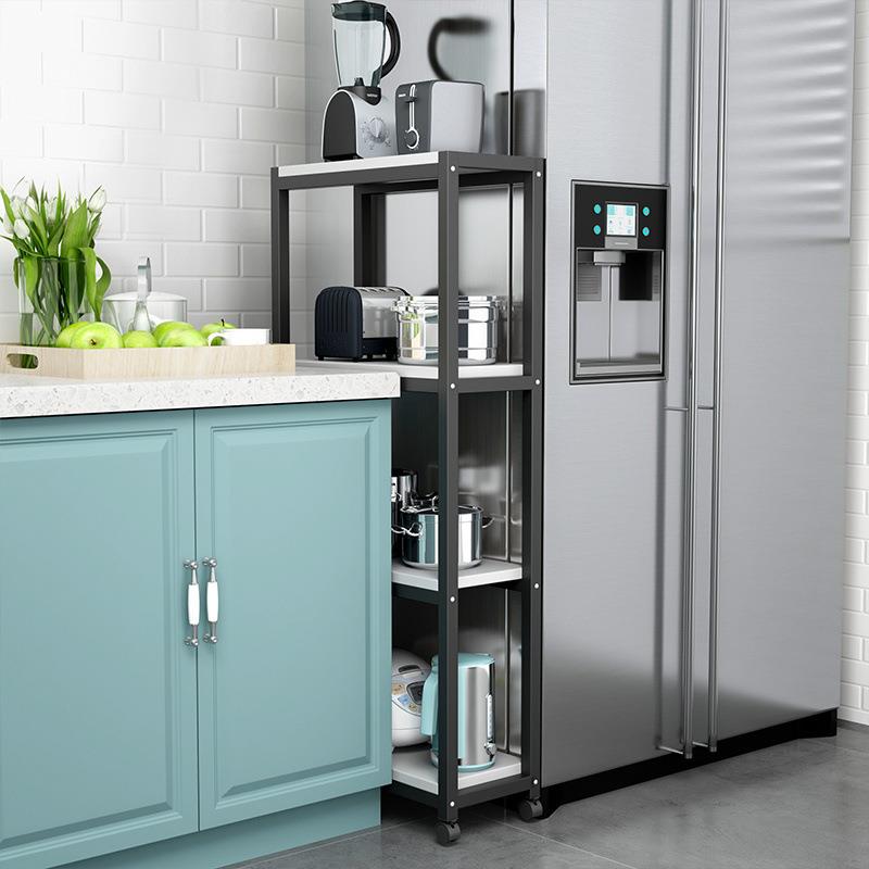 厨夹房缝储物冰箱缝隙置物架落地架收纳子窄2AL8264210cm架多层小