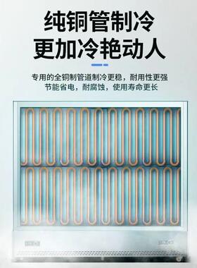 冷串展藏示柜麻辣烫制冷展柜示柜菜品保鲜炸串凉544菜点菜串柜