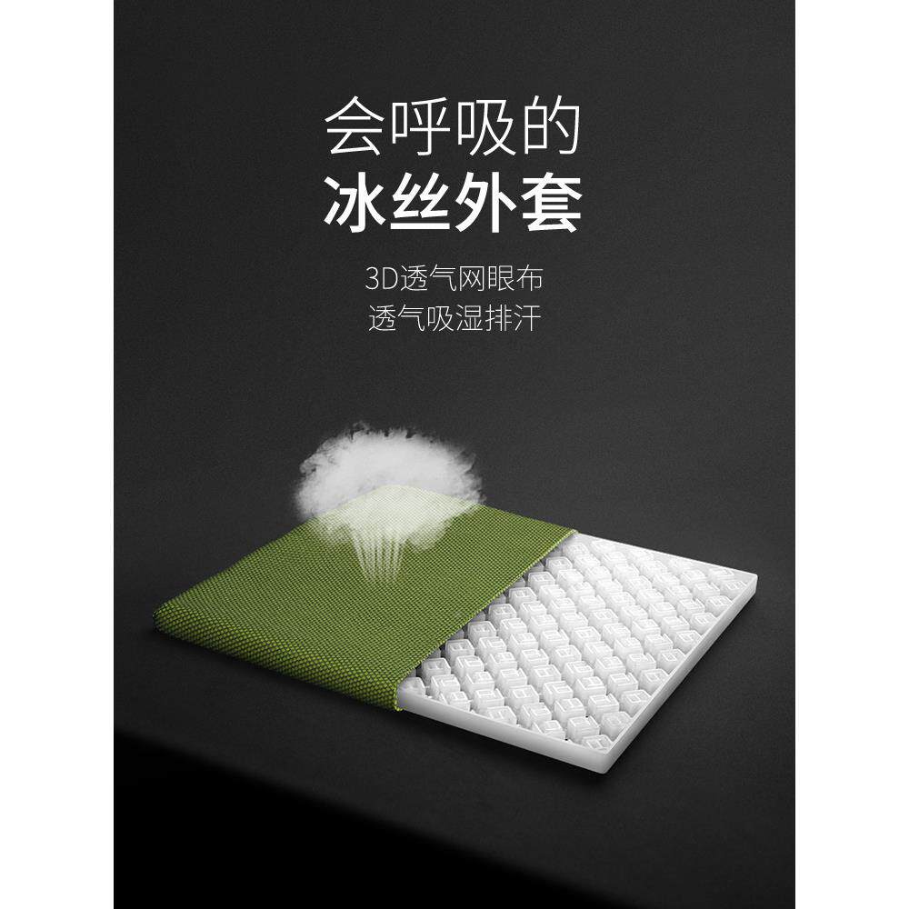 汽车坐垫屁片夏季凉单垫冰丝车用座906四季通用蜂窝凝胶垫货车垫