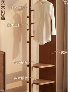 镜落全身镜地镜家GAK用卧室旋转可移动试衣挂衣架一镜体子全身穿