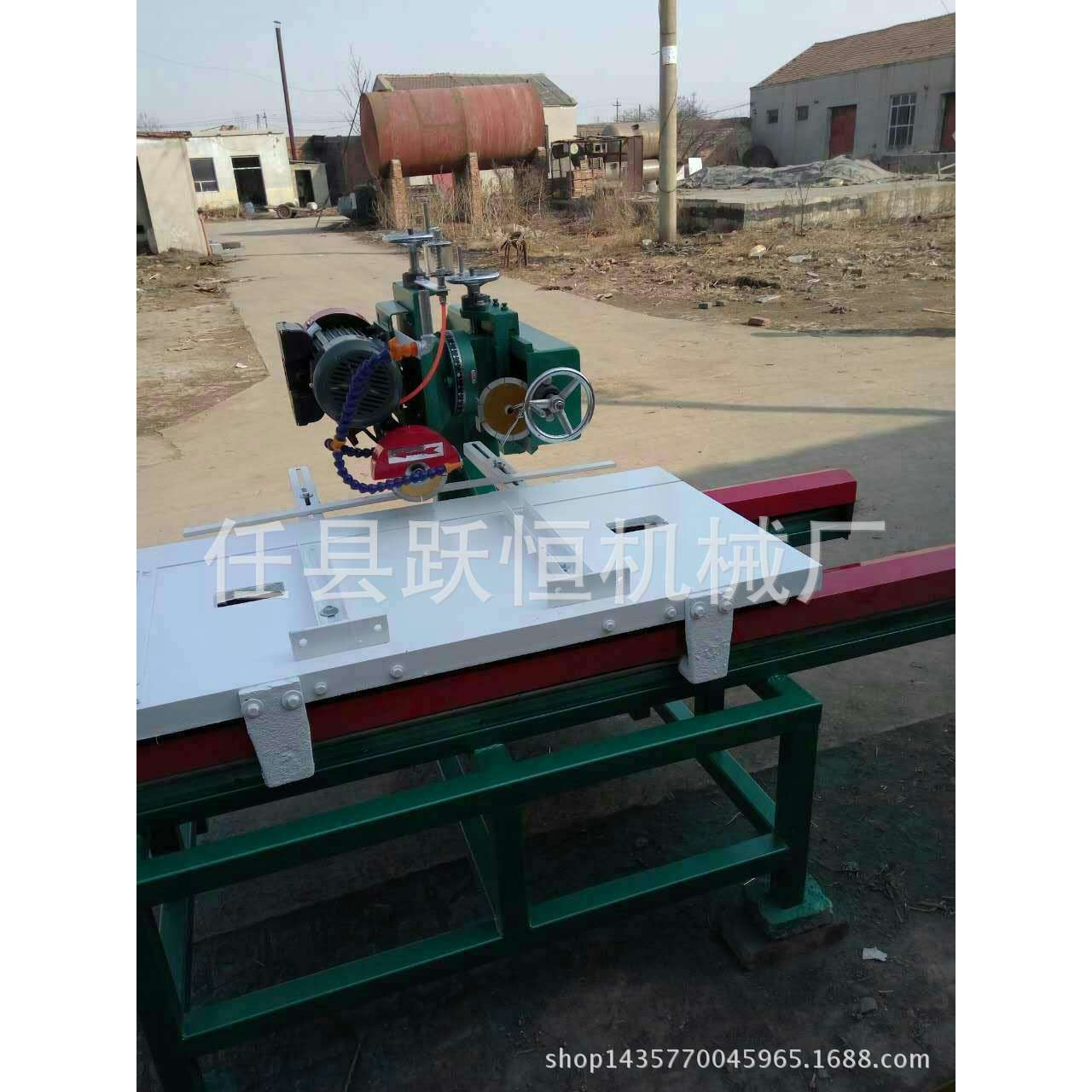 新款小型台式瓷砖切割机 大理石45度倒角机 自动切割开槽机