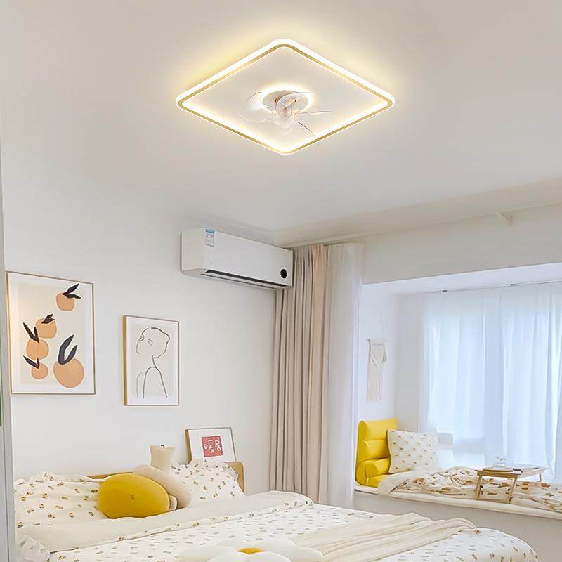 扇风吸顶无品牌/现代简约设计led灯具创意云朵馨浪漫主卧书温房灯
