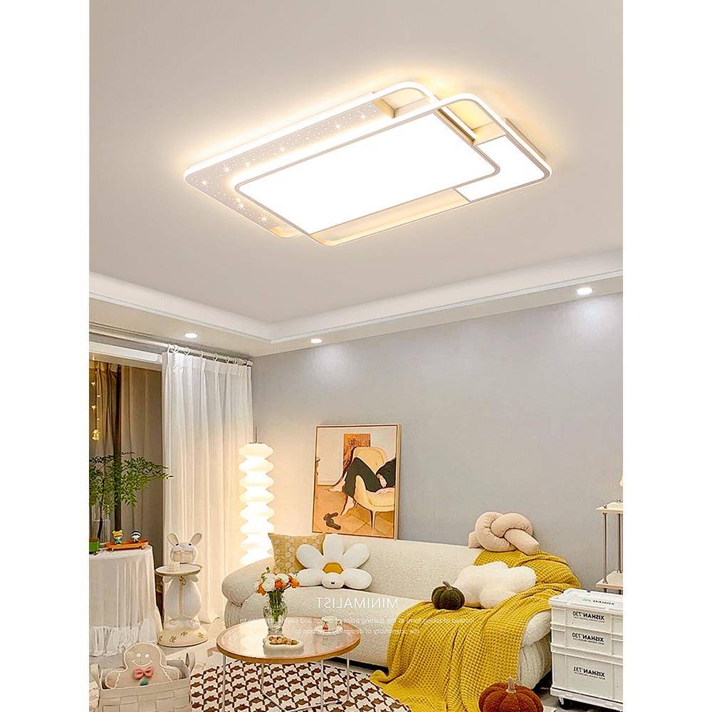 le吸顶灯现代简约LM3677大气油灯大中山奶风卧室灯具套d餐大全客