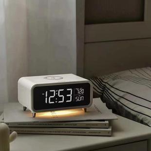 爆款手机无充电台702大显灯示线屏时卧室钟床头氛围感小夜灯