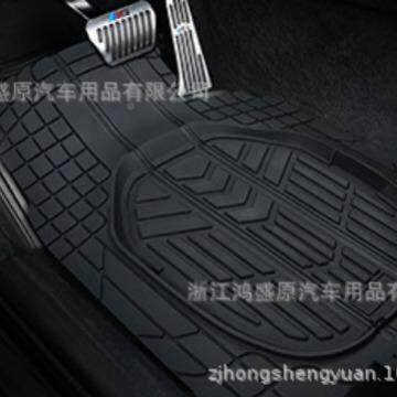 外6932畅销款P国C汽车脚垫裁剪通V用可连体橡塑汽车脚垫