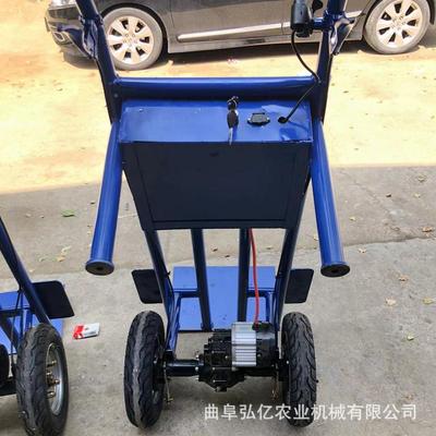 电动手车鸡公车粮食面粉运板车平加136装铲斗工地推推灰车输上料