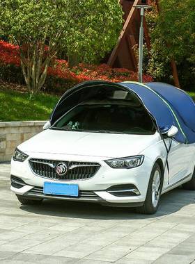 汽车遮阳棚伞晒隔热移动防折叠车顶太阳伞遮阳挡用遮阳停车55217