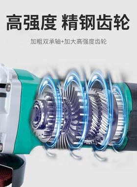 磨角机大侧PEF功率细手柄100型手磨机开关打磨机插电角向光磨机