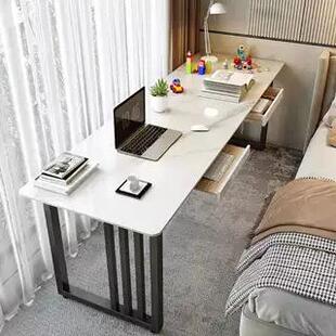 岩板234561长桌靠墙书40条cm宽双人阳台窄条桌床边工作台办公桌电