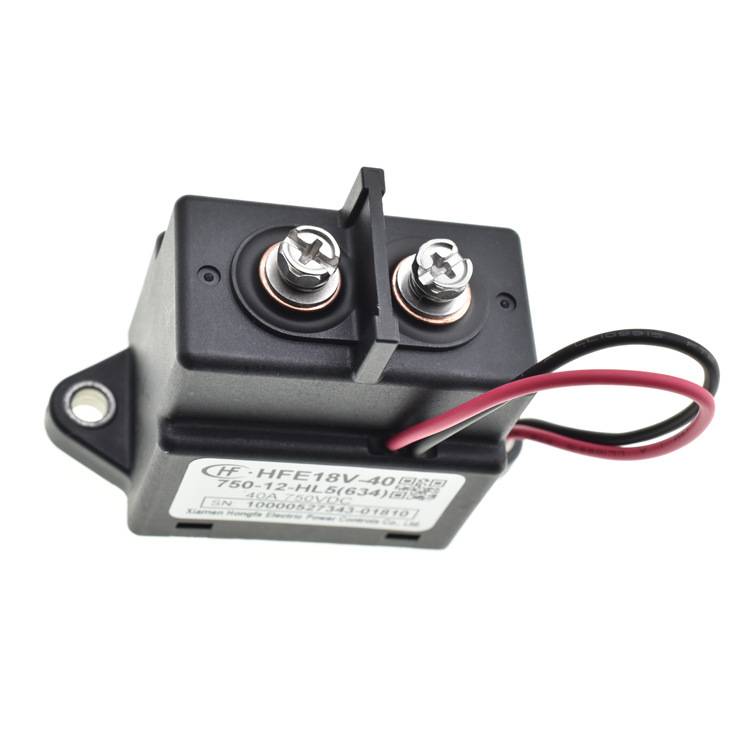 宏发新能源汽车继电器 HFE18V-40-750-12-HL5(634) 40A 750V 常开