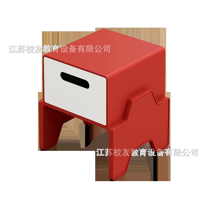 多功能储环物保塑料木音乐凳子MXZ教凳学生六面体室凳音乐积合唱