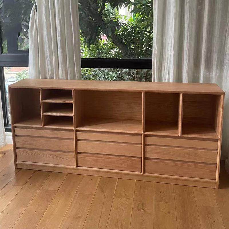 日实柜木式书家书房多SFT功能用落地收纳储物柜橡木樱桃木带抽屉,电子元器件市场,其它元器件,淘宝优惠券,粉丝福利购,淘宝优惠卷