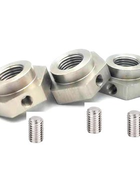 防松动轴承螺母六角型粗牙止动型BNCMS5/6/8/10/12/16/20/24/3