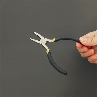 欧克迷你钢丝钳 维修便携小钳子老虎钳多功能五金工具5寸电工钳子