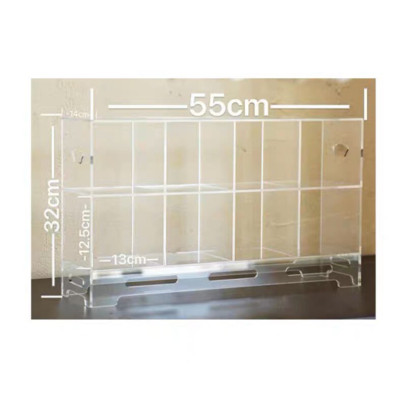 彩色透明橙d压克力多宝阁展示架博古架茶棚茶壶新中式茶器收纳层