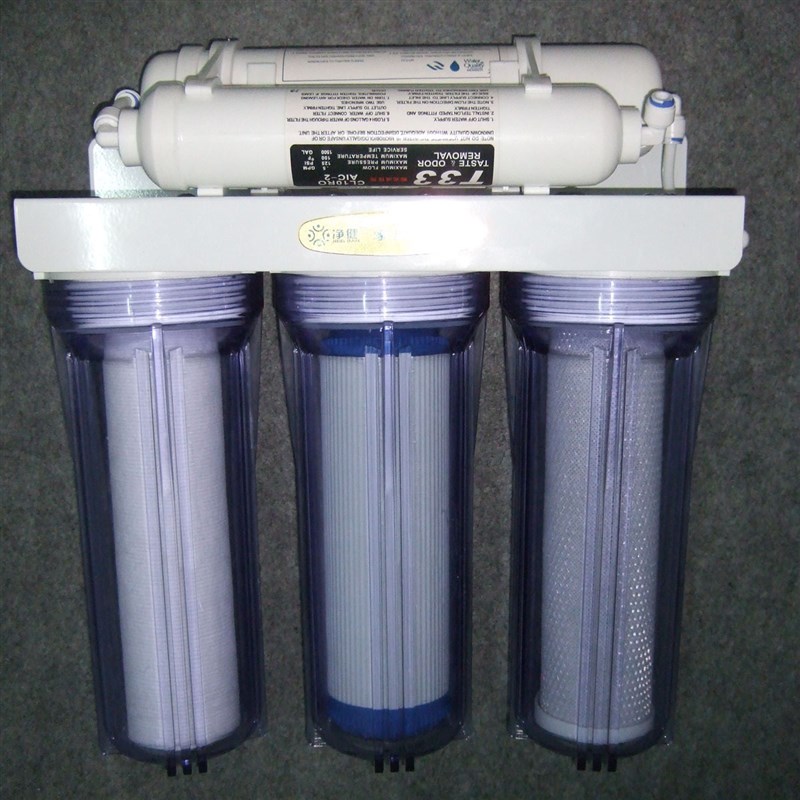 净健品牌 五级透明超滤过滤净水机家用厨房净水器3+2自来水过滤器