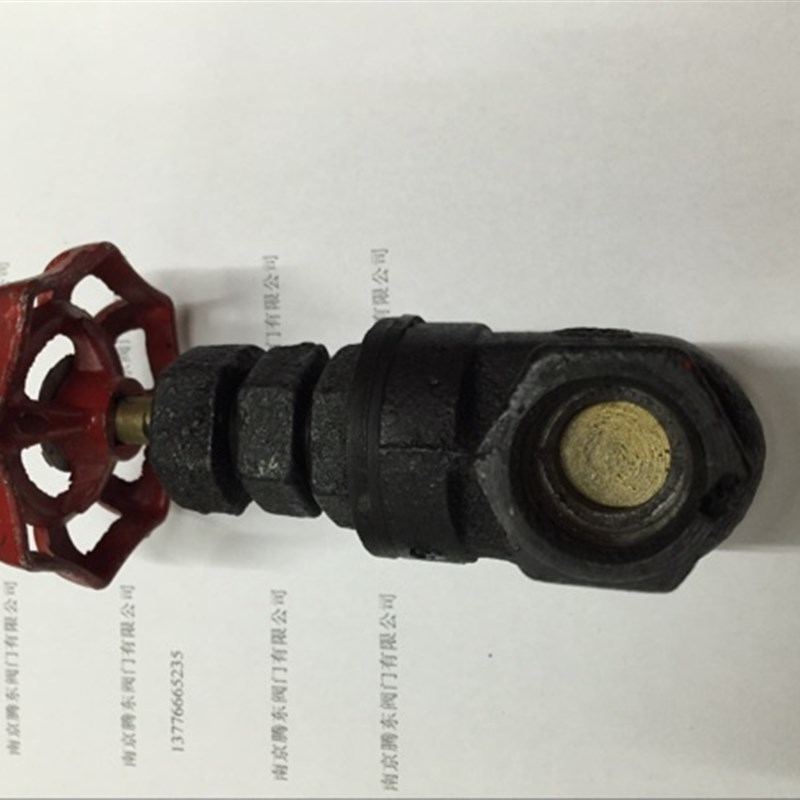 丝扣闸阀Z15T-10/16 铸铁丝口闸阀 闸板阀DN15 20 25 32 40 50 65