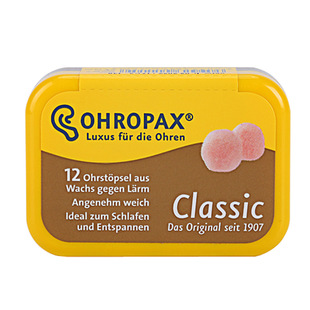 德国OHROPAX Classic蜡丸耳塞 专业隔音降噪防噪音睡觉睡眠呼噜