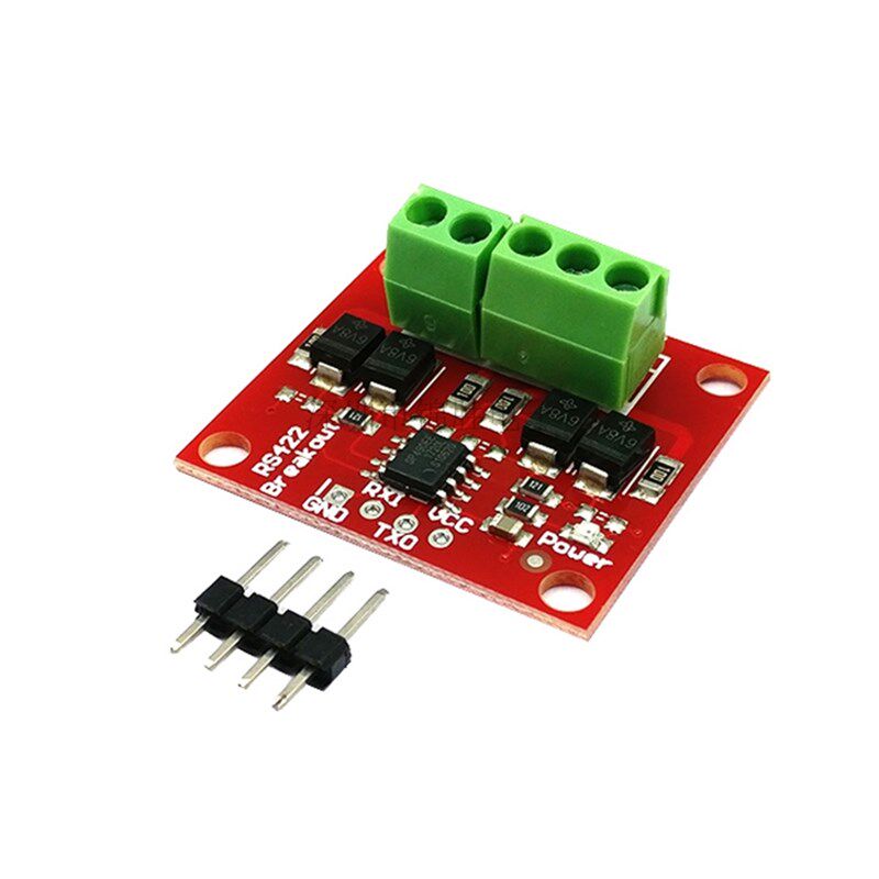 RS422互转TTL双向信号模块 全双工422转单片机UART串口电平转换5V