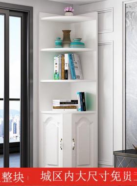 置欧式角柜客厅三角AL102378架多能转角墙角柜储物柜拐角边功角柜