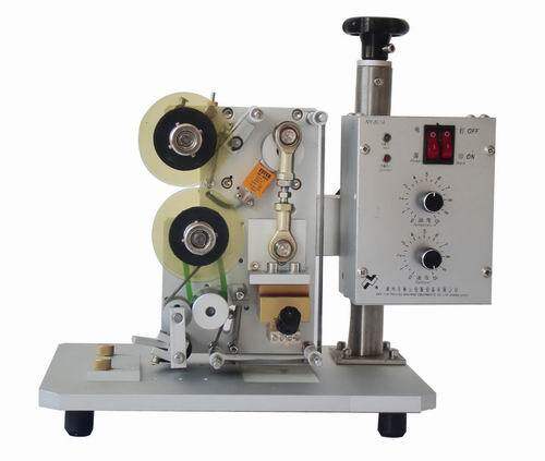 HP-241B电动色带打码机打印头可升降自动打码合格证标片打码器
