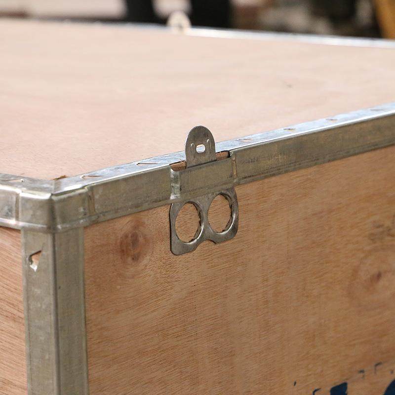 免熏箱蒸胶合合板箱钢边箱木箱子包装木箱钢边可拆卸木出口胶板钢