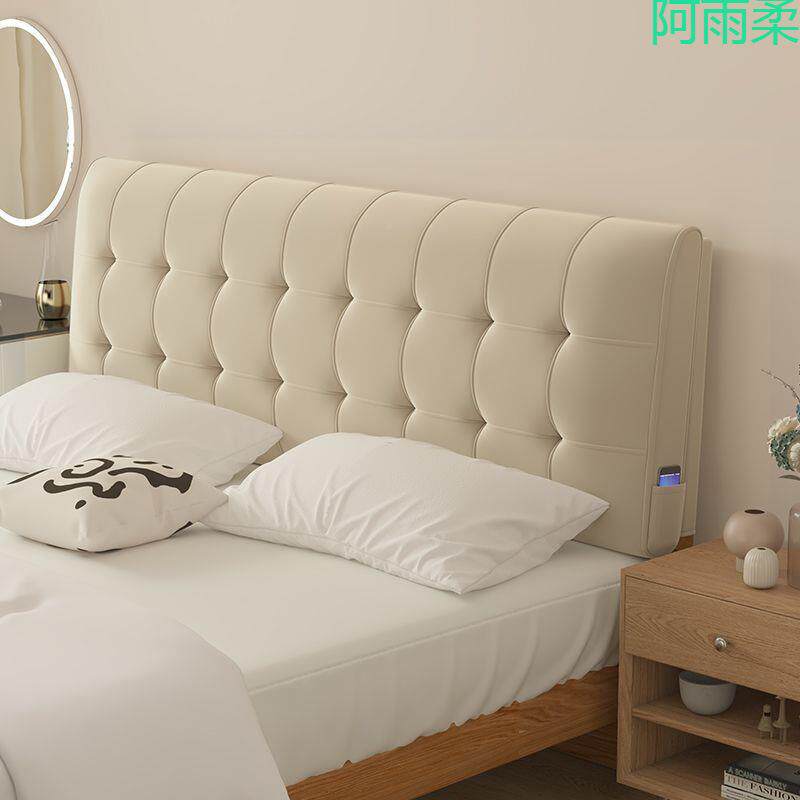 KJ165415床头靠垫包床头榻板软榻米床罩现代简约双头靠背垫可拆洗
