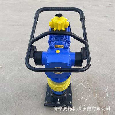 板汽平夯油手扶震动夯实机C0RINT平9板夯