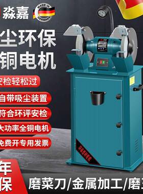 除尘式轮VAE机工级立式打磨光机业电砂动防尘式抛落地环评沙轮机